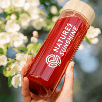 Frasco de vidro com logótipo 500 ml modelo NSP 65118 | Nº da imagem 2