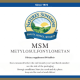 MSM- Metilsulfonilmetano NSP