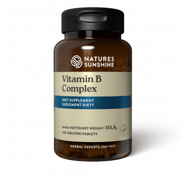 Vitamin B Complex (120 caps.)  NSP, ref. 1773