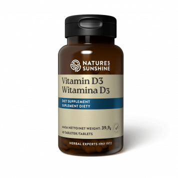 Vitamina D3 (60 tabs.)  NSP, ref. 1155/1155